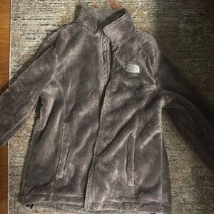 Fuzzy North Face Jacket